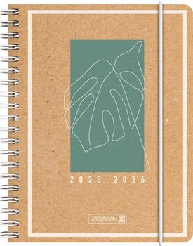 Brunnen Schülerkalender 2025/2026 „Jungle Leaf“ | A6, Papier (1071875026)