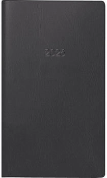 Brunnen Taschenkalender Mod. 753 2026 | A6, Kunststoff, schwarz (1075328906)