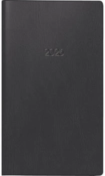 Brunnen Taschenkalender Mod. 755 2026 | A6 quer, Kunststoff, schwarz (1075528906)