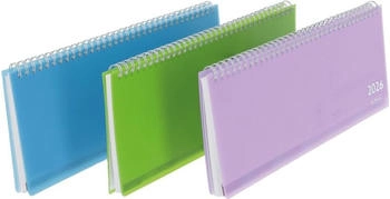 Herlitz Tischkalender Colori 2026 zufällige Farbe (1 Stück)