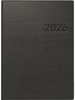 Brunnen Buchkalender Mod. 796 2026 | A5, Kunststoff, schwarz (1079611906)