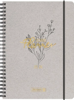 Brunnen Schülerkalender 2025/2026 „Botanical“ | A5, Karton (1072175166)