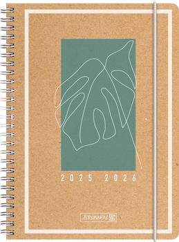 Brunnen Schülerkalender 2025/2026 „Jungle Leaf“ | A5, Papier (1072175026)