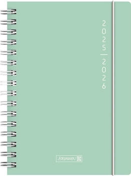 Brunnen Schülerkalender 2025/2026 „Plain Mint“ | A5, Kunststoff (1072055116)