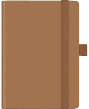 Brunnen Taschenkalender Kompagnon Mod. 732 66 2026 | A6, Kunststoff, braun (1073266706)