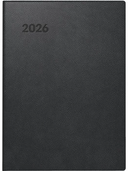 Brunnen Taschenkalender Mod. 731 2026 | A6, Kunststoff, schwarz (1073110906)