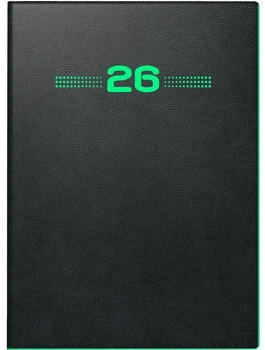 Brunnen Taschenkalender Mod. 736 2026 „NEON“ | A6, Kunststoff (1073634906)