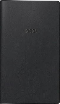 Brunnen Taschenkalender Mod. 750 2026 | A6, Kunststoff, schwarz (1075028906)