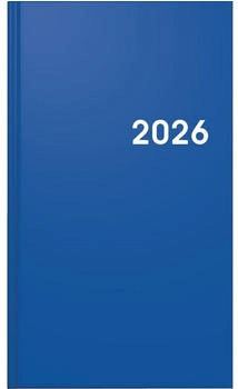 Brunnen Taschenkalender Mod. 756 2026 | A6, Kunststoff, blau (1075661036)