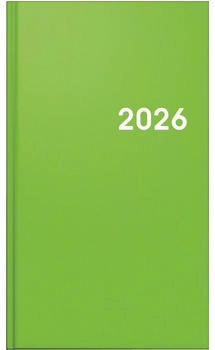 Brunnen Taschenkalender Mod. 756 2026 | A6, Kunststoff, hellgrün (1075661536)