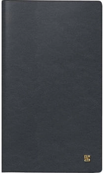Brunnen Taschenkalender Mod. 758 2026 | A6, Leder, schwarz (1075856906)