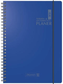 Brunnen Termin- & Unterrichtsplaner 2025/2026 | A4, Kunststoff, blau (1075761306)
