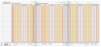 Brunnen Urlaubsplaner 2027 „Jumbograph“ | 647×297 mm (1070134007)