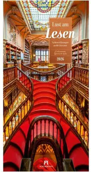 Ackermann Kunstverlag Lust am Lesen Literatur-Kalender 2026