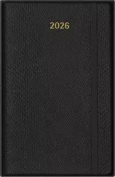 Moleskine Precious & Ethical 12 Monate Wochen Notizkalender 2026 L/A5 Liniert Weicher Einband, Mamba Schwarz mit Box / Taschenbuch