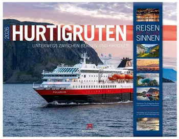 Ackermann Kunstverlag Hurtigruten Kalender 2026 | Unterwegs zwischen Bergen und Kirkenes