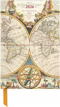 Neumann Verlage Antique Maps 2026 - Buchkalender 10x15 cm