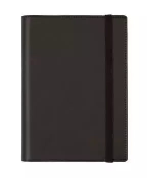 Finocam DuoBand Spiralkalender 2026 1 Tag/Seite mit Notizbuch, Schwarz, Katalanisch (381256026)