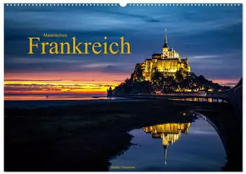 Calvendo Malerisches Frankreich 2026 (DIN A2 quer)