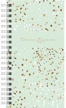 Rido Taschenkalender Timing 2 9,3x17,2cm 1 Woche/2 Seiten PP Confetti 2026