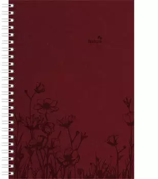Neumann Verlage Alpha Edition - Wochenplaner Nature Line Flower Ringbuch 2026 - Taschenkalender 15×21 cm