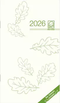 Neumann Verlage Taschenplaner Recycling 2026 - B&uuml;rokalender 8,8x15,2 cm