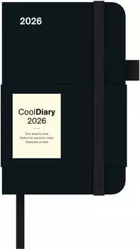 Neumann Verlage Black 2026 - Diary - Buchkalender 9x14 cm