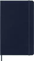 Moleskine Wochenkalender 18 Monate Large A5 1 Woche/Seiten horizontal