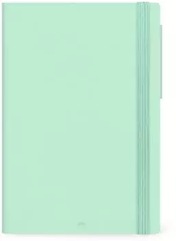 Legami Tageskalender 2026 Pastel Mint, Large, 12 Monate, 17x24cm (AG2612066)