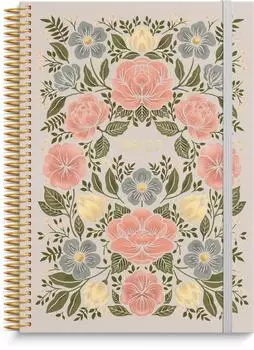 Burde Organizer & Notes A5 "Cottage Dreams" 2026/27, 17 Monate