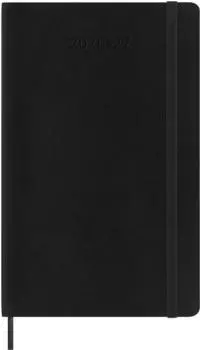 Moleskine Wochenkalender 2026-2027 18 Monate Softcover schwarz, Large (13x21cm)