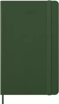 Moleskine Tageskalender 2027 12 Monate Large Hardcover, mirtogrün (8056999279998)