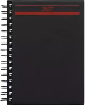 Rido Timing 1 Buchkalender 2027 A5, schwarz (7021822907)
