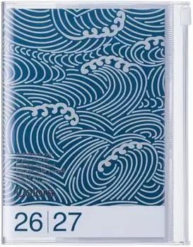 Mark's Europe 2026/27 Diary A6 Muster Wave Navy