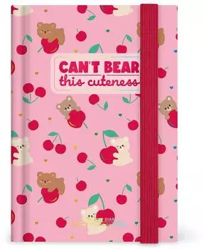 Legami Tagesplaner 2026/2027 Pink Teddy Bear, 16 Monate, Small (AG2716038)