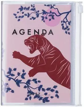 Mark's Europe 2026/27 Diary A6 Illustrationen Tiger