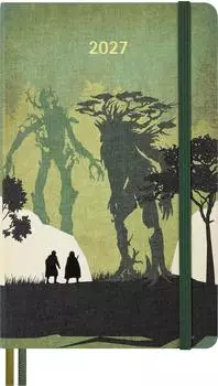 Moleskine Tageskalender "Der Herr der Ringe" 2027, Merry & Pippin, L/A5, fester Einband (8056999279127)