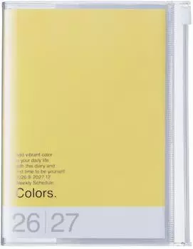 Mark's Europe 2026/27 Diary A6 Colors, gelb