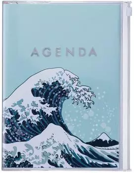 Mark's Europe Diary A5 Japan Wave, mint (2026/27)