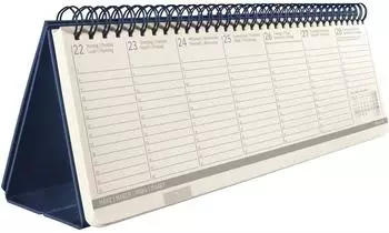 sigel Conceptum Tischkalender 2027, Hardcover, dunkelblau (C2782)