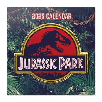 Erik Jurassic Park Wandkalender 2025, 30x30cm (CP25050)
