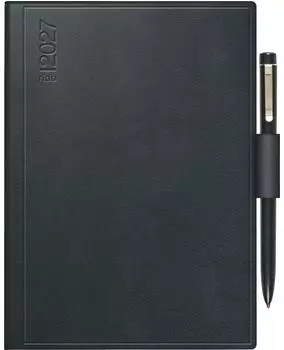 Rido Taschenkalender Perfect/Technik I 1 Woche/2 Seiten, schwarz, A6 (7018103907)