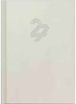 Rido Chefplaner Buchkalender A5 1 Tag/Seite Kunstleder grau 2027 (7021815307)