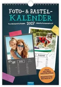 Trötsch Foto- und Bastelkalender A4 2027 | DIN A4