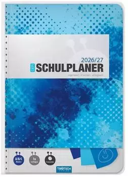 Trötsch Schulplaner Blau 26/27