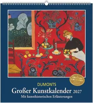 DuMont Gro&szlig;er Kunstkalender 2027, Wandkalender 45x48cm (4069095010437)