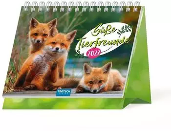 Trötsch Aufstellkalender Süße Tierfreunde 2027