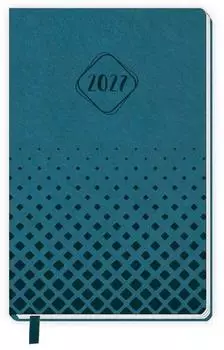 Trötsch Taschenkalender A6 Soft Touch Petrol 2027