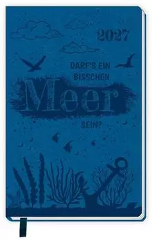 Trötsch Taschenkalender A6 Soft Touch Maritim 2027