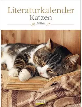 Korsch Verlag Literaturkalender Katzen 2027